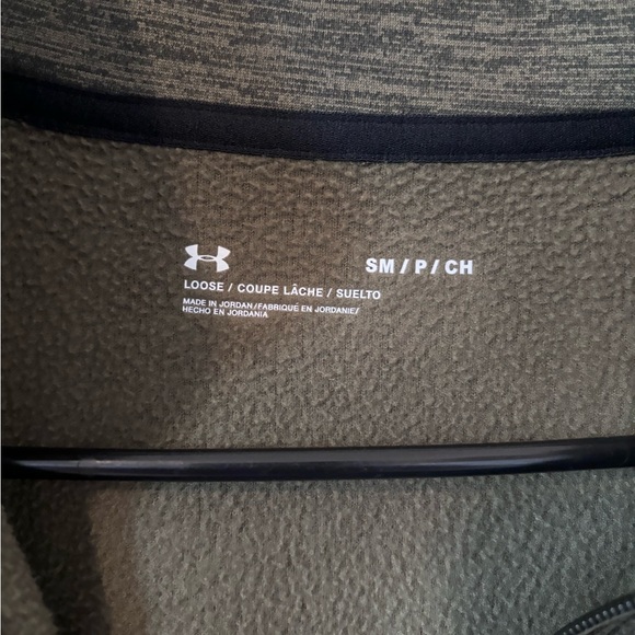 Under Armour Men’s Fleece 1/2 Zip Jacket - Picture 4 of 5